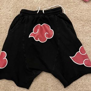 Akatsuki low crotch shorts